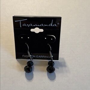 Taramanda Black Fashion Earrings